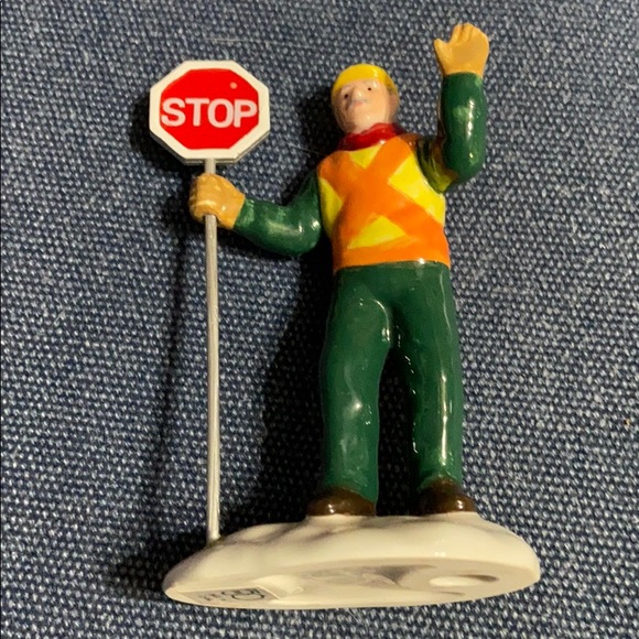 Dept 56 Snow Village Men at Work 5 pieces - Picture 2 of 8